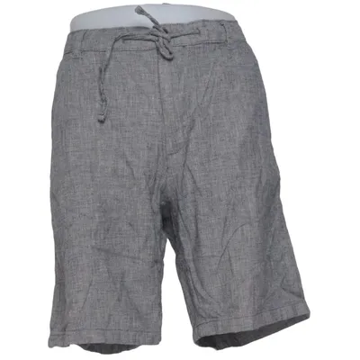 Shorts (Gray) from Selected Homme Linen, Organic cotton