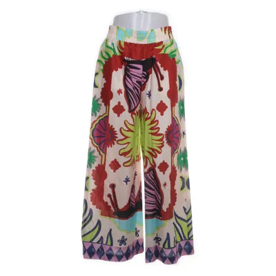 Palazzo pants (Pink, Multicolored) from HUNKØN