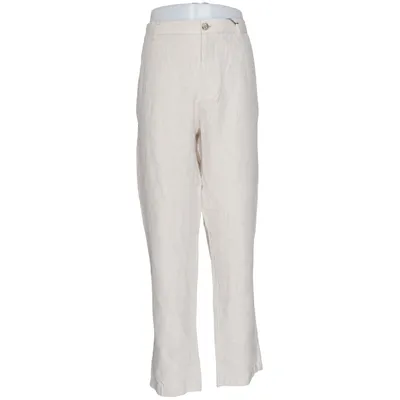 Broek (Beige) van Dressmann Linnen