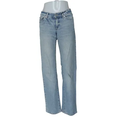 Spijkerbroek (A '99 Low Straight) van Abrand Jeans Katoen, Elastaan