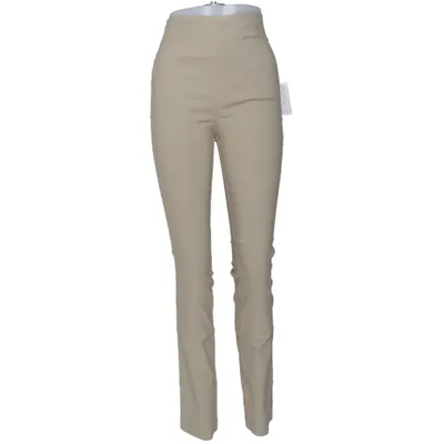 Mammabyxor (Beige) från Christoff Elastan, Polyester, Viskos