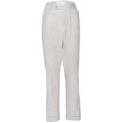 Pantalon en velours (Beige) de Turo Coton, Élasthane