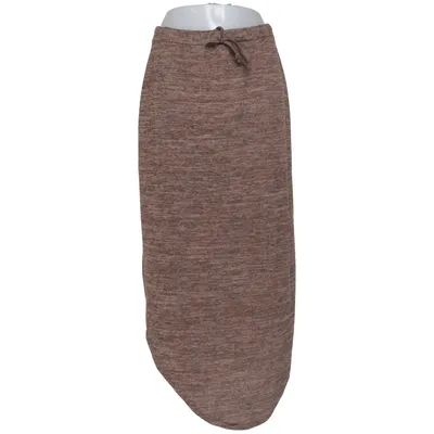 Maxi rok (Bruin) van Lo-ika Elastaan, Polyester, Viscose
