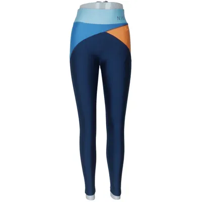 Sports tights (Blue, Orange) from Niki Sportswear Elastane, Polyester