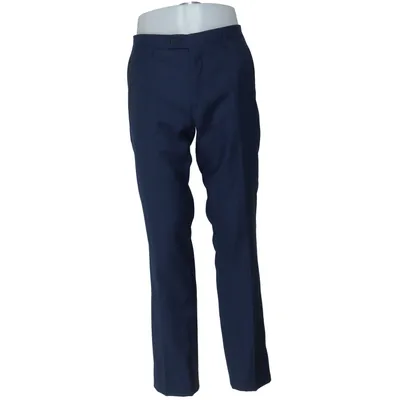 Pantalon de costume (Bleu) de Dressmann Élasthane, Polyester, Laine
