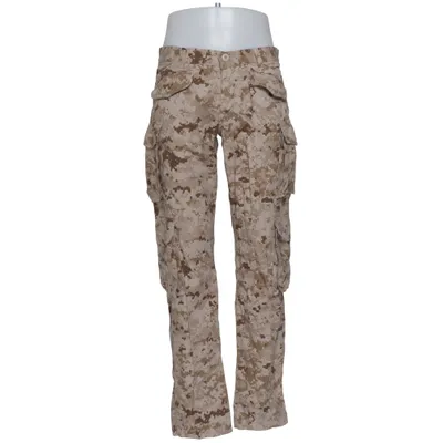 Cargo broek (Beige, Bruin) van Mark Mcnairy Katoen, Polyamide