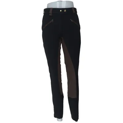 Pantalon d'équitation (Noir, Marron) de USG Coton, Élasthane, Nylon