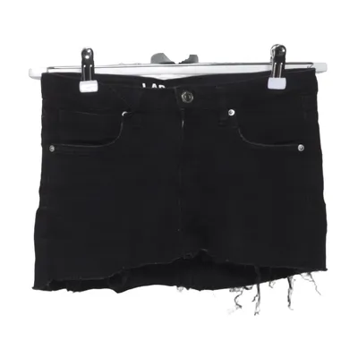 Denim skirt (Black) from Lab Industries