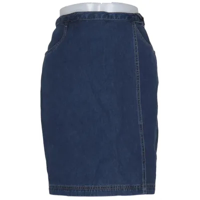 Denim skirt (Blue) from SAND Basic Cotton