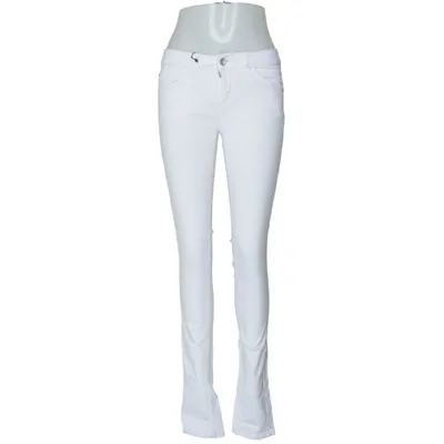 Jeans (Vit) från ESPRIT Denim Bomull, Elastan