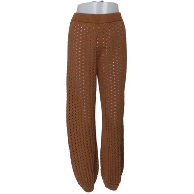 Pantalon (Marron) de MaxMara Élasthane, Viscose
