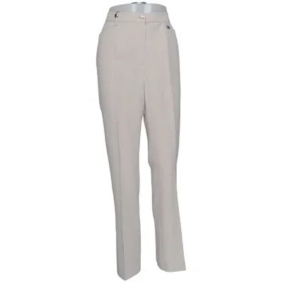Jakkesætsbukser (Beige) fra Kj Brand Elastan, Polyester, Viscose