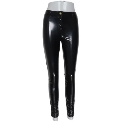 Vinyl pants (Black) from My Twin Twinset Elastane, Polyester