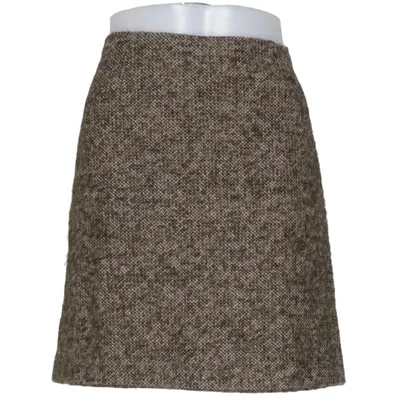 Jupe (Marron) de Newhouse Acétate, Acrylique, Laine d'alpaga, Mohair, Polyester, Soie
