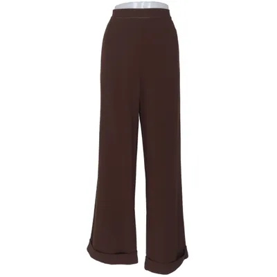 Palazzobukser (Brun) fra The House of Foxy Elastan, Polyester, Viscose