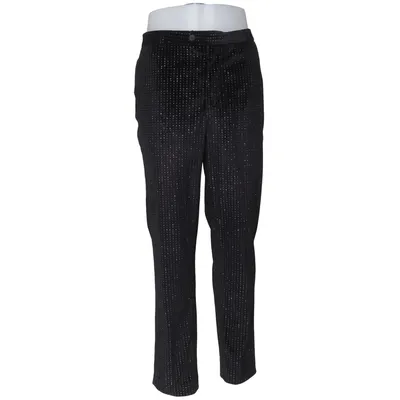 Kostuumbroek (Zwart) van Boohoo Man Elastaan, Polyester