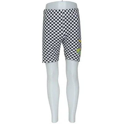 Träningsshorts (Svart, Vit, Flerfärgad) från The Simpsons Bomull, Elastan