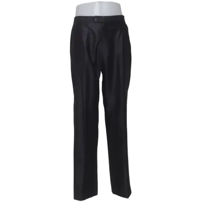 Suit pants (Black) from Pierre Cardin Wool