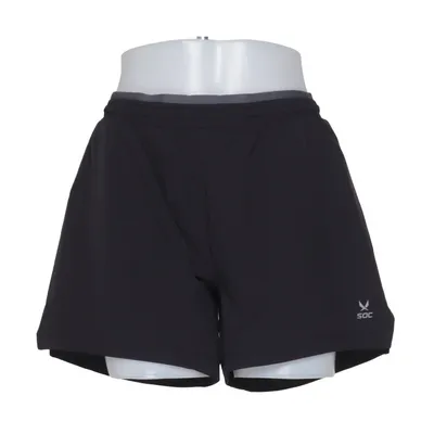 Short de sport (Gris) de SOC Élasthane, Polyester