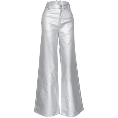 Jeans (Silver) from Denim Rebel Elastane, Polyamide, Viscose