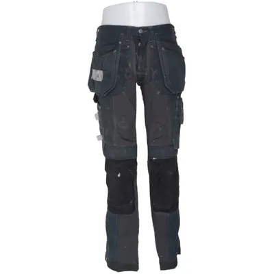 Work pants (Black, Gray) from Fristads Kansas Cotton, Polyester