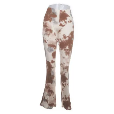 Bukser (Beige, Brun, Grå, Flerfarvet) fra Zara Bomuld, Elastan