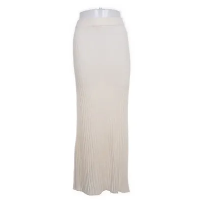 Långkjol (Beige) från Gina Tricot Bomull, Polyamid