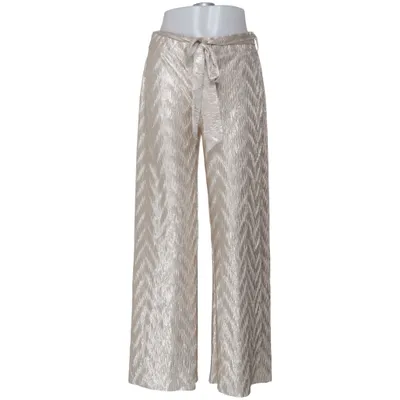 Pantalon patte d'éléphant (Beige) de Love Copenhagen Polyester