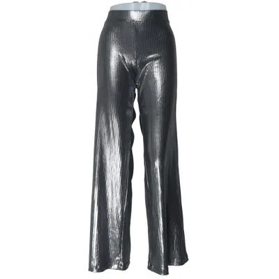 Byxor (Silverfärgad) från Monki Elastan, Polyester