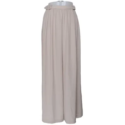 Palazzo pants (Beige) from Zara Basic Polyester