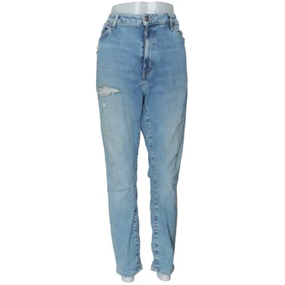 Jeans (Blau) von Never Denim Baumwolle, Elasthan, Polyester