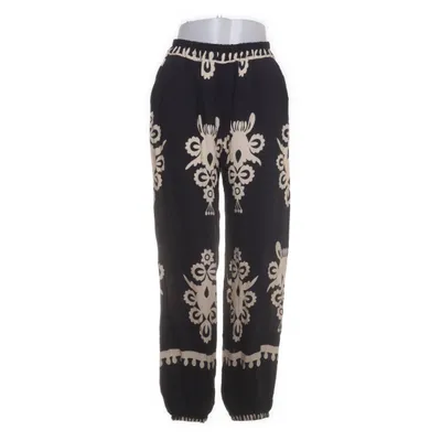 Bukser (Sort, Beige) fra Marta Viscose