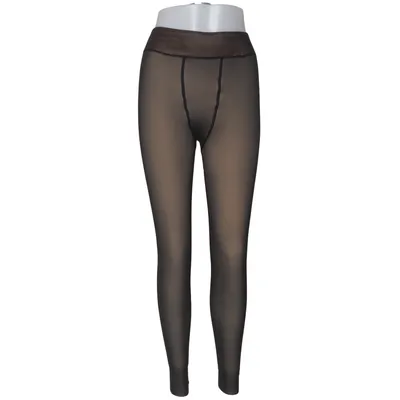 Collants polaires (Noir, Beige) Élasthane, Polyester
