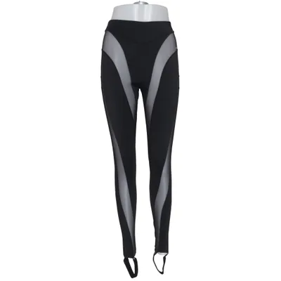 Sports tights (Black) from Mugler x H&M Elastane, Polyamide