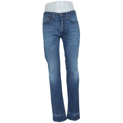 Jeans (BOLT SKINNY FIT) fra Denham Bomuld, Elastan, Læder