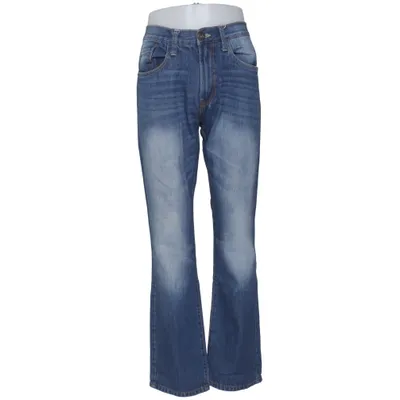 Jeans (Blue) from Straight Polyester, Cotton
