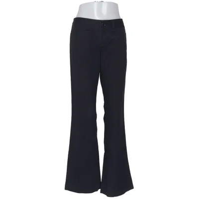 Chinos (Zwart) van Massimo Dutti Woman Katoen, Elastaan