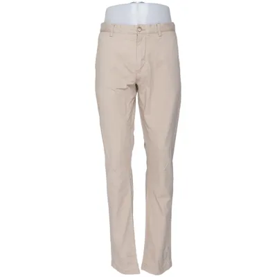 Chinos (Beige) van Bowery Katoen, Elastaan