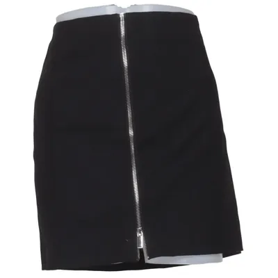 Jupe (Noir) de Mango Suit Coton, Élasthane, Polyamide, Polyester