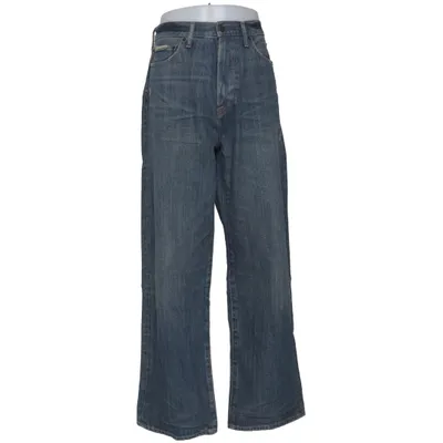 Jeans (Blå) från Abercrombie & Fitch Bomull, Polyester
