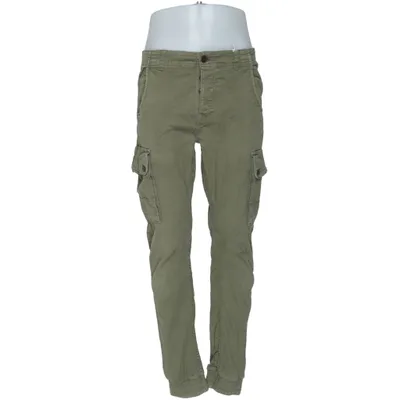 Pantalon cargo (Vert) de Jack & Jones Jeans Intelligence Coton, Élasthane