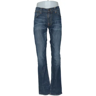 Jeans (Blå) från Nudie Jeans Elastan, Ekologisk bomull
