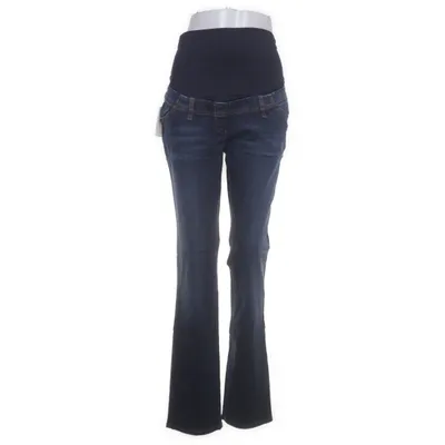 Zwangerschapsjeans (Blauw) van Christoff Katoen, Elastaan