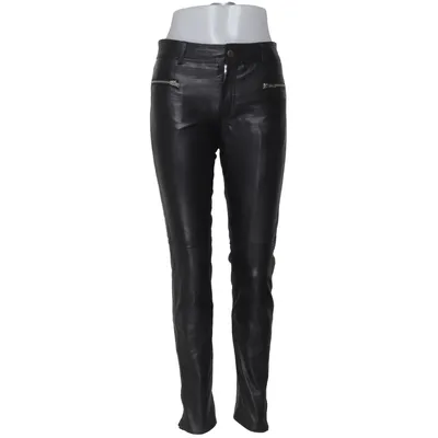 Leather pants (Black) from Heine Leather, Polyester