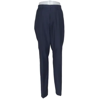 Suit pants (Blue) from Pre End Polyester, Viscose