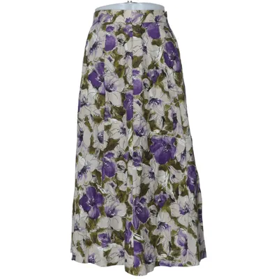 Jupe (Violet, Vert, Blanc) de Geiger Lin, Viscose