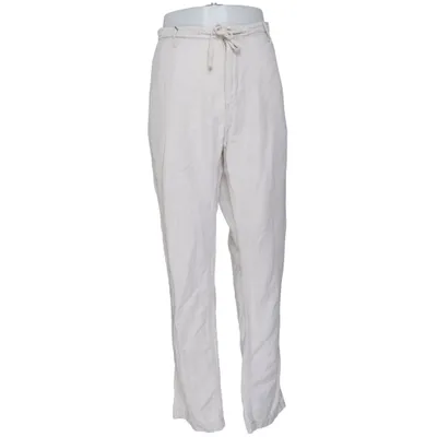 Pants (Beige) from Benson Cotton, Linen