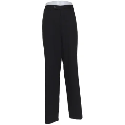 Pantalon de costume (Noir) de Sunwill Élasthane, Polyester, Laine