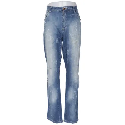 Jean (Bleu, Blanc) de Mens Wear Coton