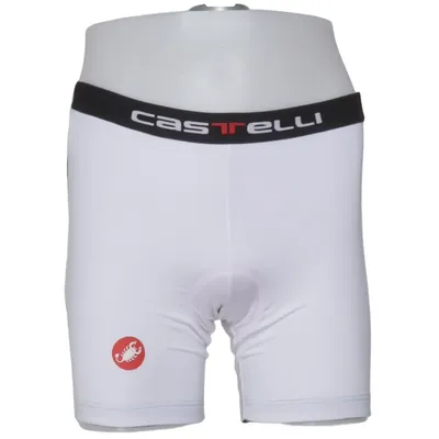 Cykelbyxor (Vit) från Castelli Elastan, Polyamid